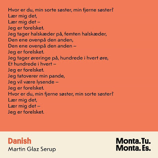 Lettiske Monta Kroma på dansk: Jeg er forelsket!